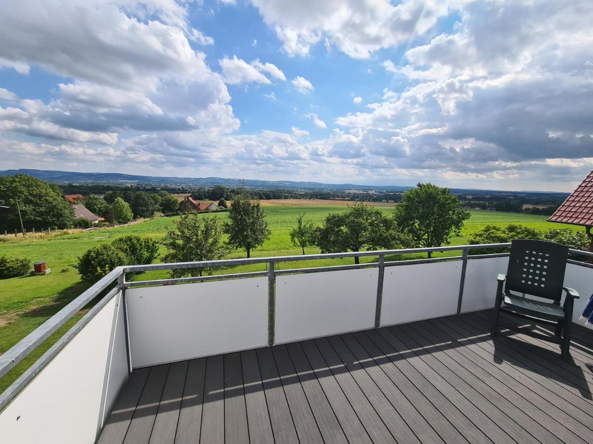 Moderne Ferienwohnung Mit Aussicht Bad Oeynhausen Zewnętrze zdjęcie